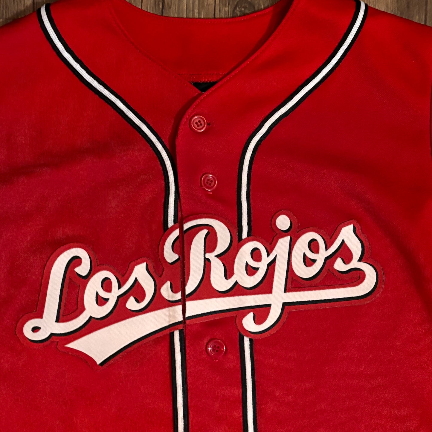 YOUTH BOYS CINCINNATI REDS “LOS ROJOS” JERSEY SZ MEDIUM