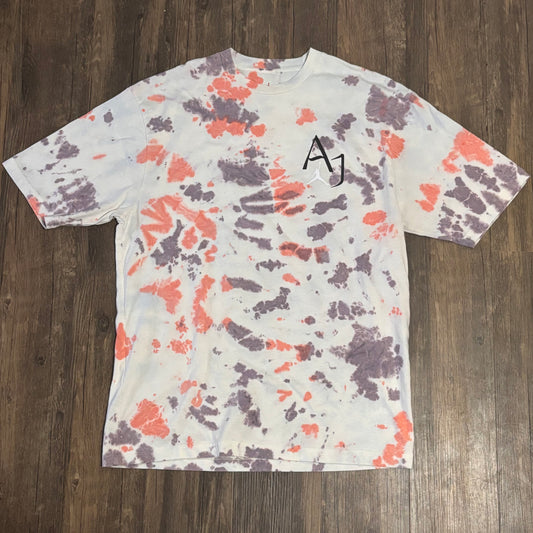 MEN'S AIR JORDAN TIE DYE TEE SIZE MEDIUM