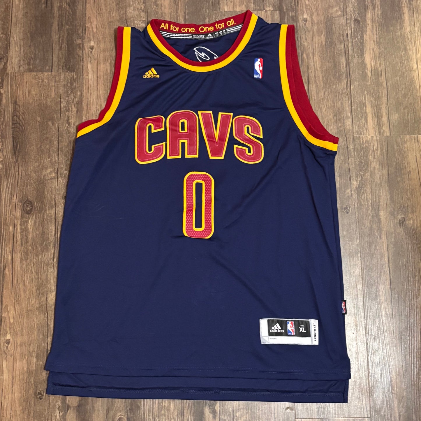 YOUTH BOYS KEVIN LOVE CLEVELAND CAVS ADIDAS SWINGMAN JERSEY SZ XL