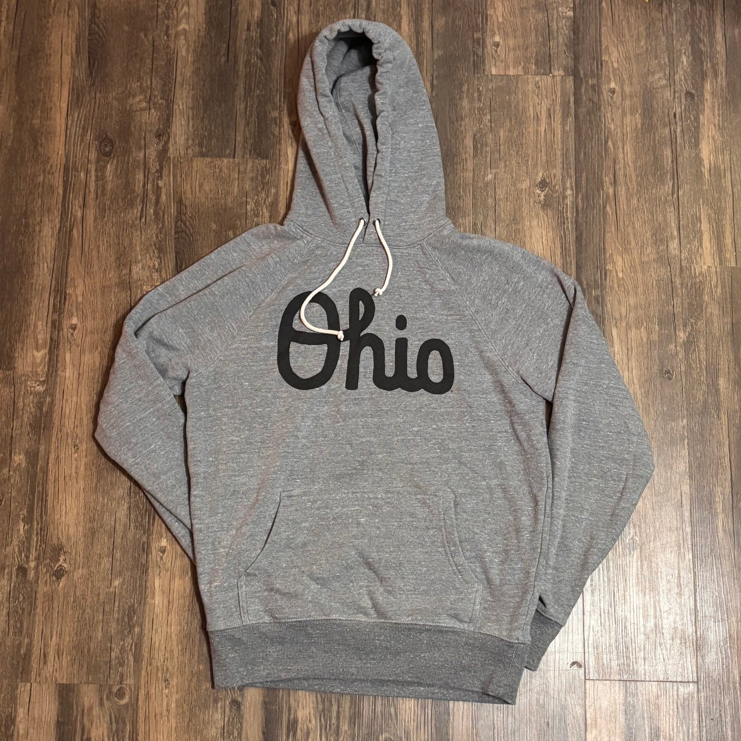 OHIO SCRIPT HOMAGE HOODIE SZ SMALL