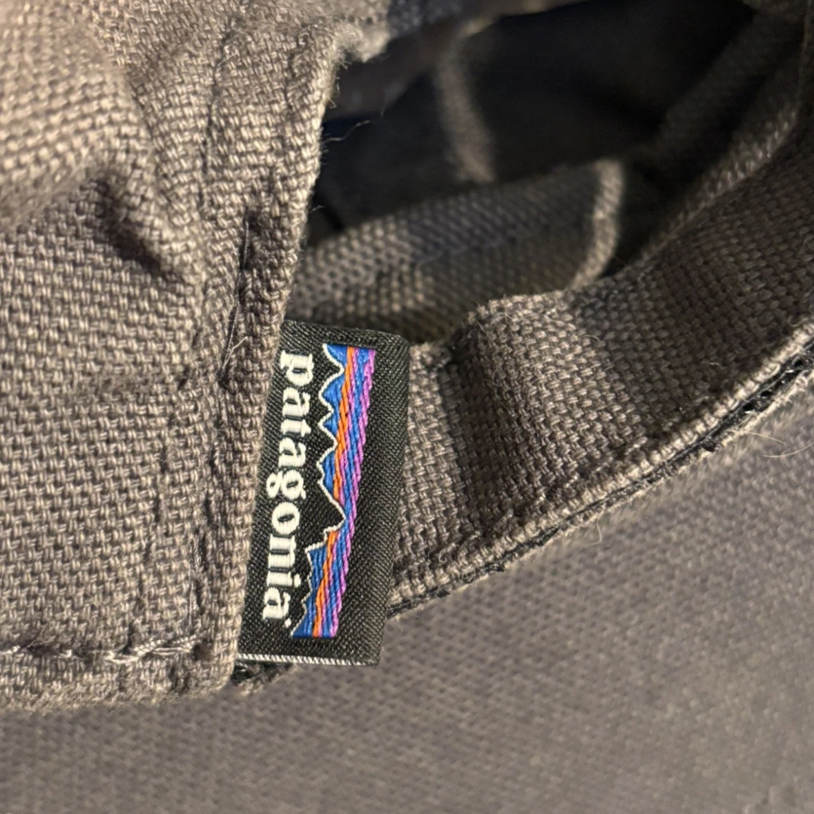 ADULT PATAGONIA ADJUSTABLE GRAY HAT