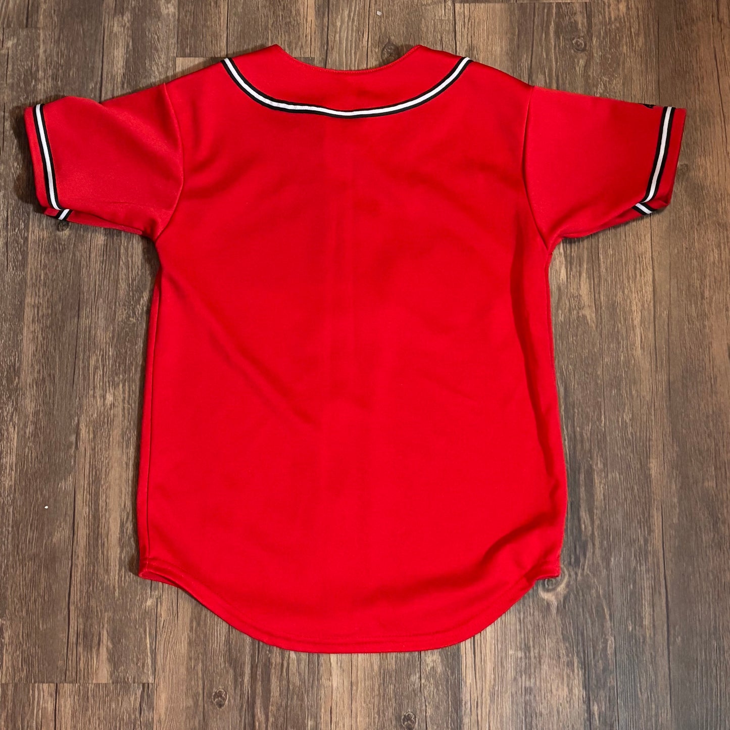 YOUTH BOYS CINCINNATI REDS “LOS ROJOS” JERSEY SZ MEDIUM