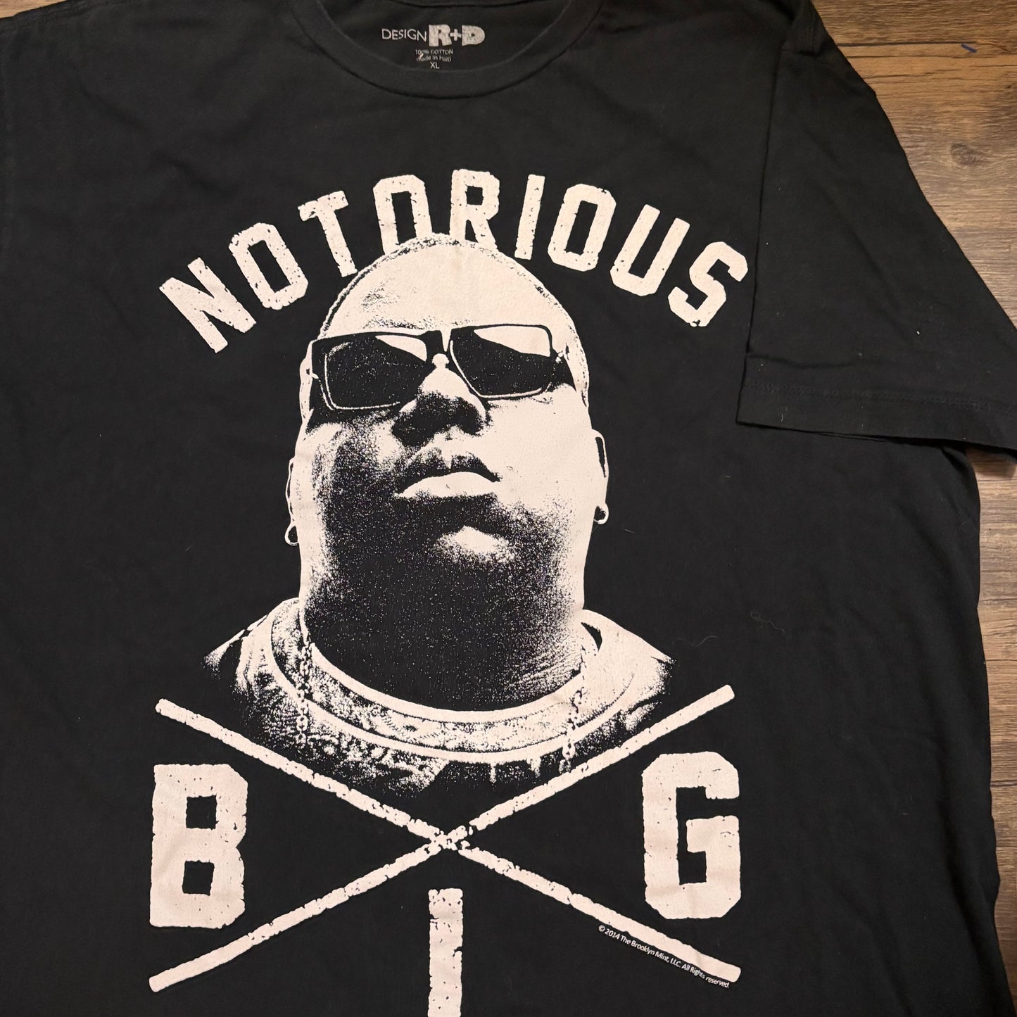 NOTORIOUS BIG TEE SZ XL