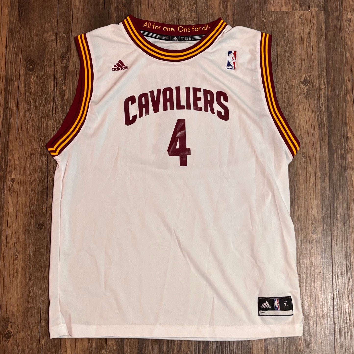 YOUTH BOYS ADIDAS ANTWAN JAMISON CAVS JERSEY SZ XL