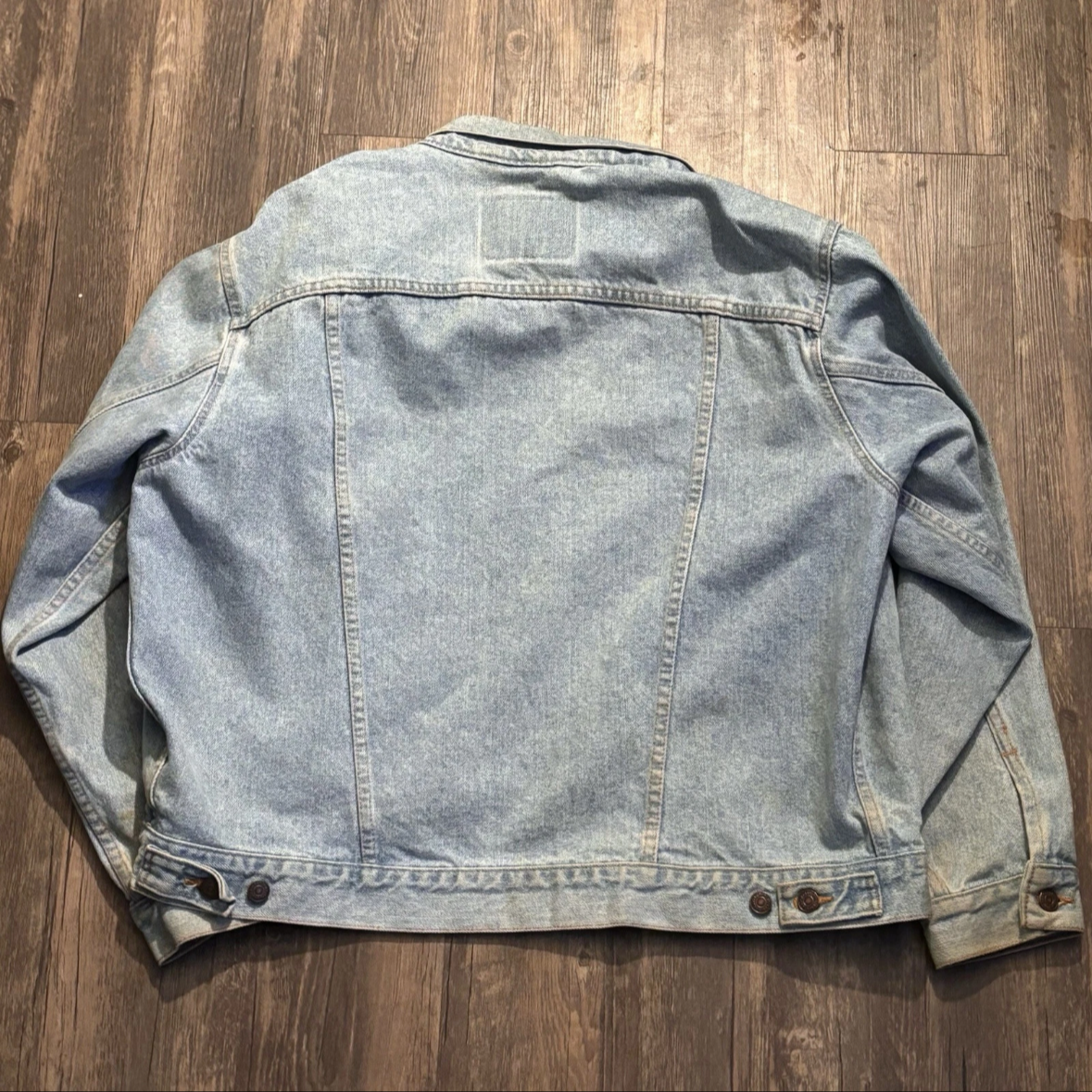 VTG MEN'S LEVIS DENIM TRUCKER JACKET SIZE MEDIUM