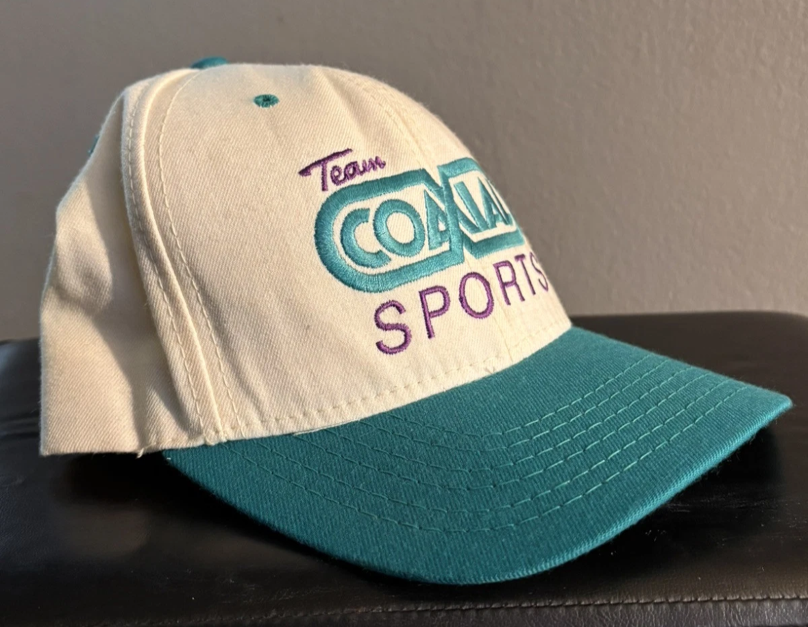 VTG 90'S TEAM COAXIAL SPORTS EMBROIDERED SNAPBACK